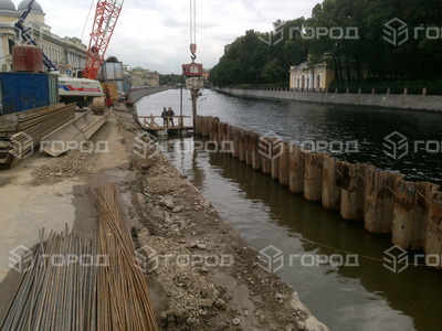 Реконструкция набережной реки Фонтанки, 2-ой этап.